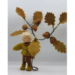 Eicheljunge - Blumenkind - Jahreszeitentisch - Waldorf Art- Art.Nr. HE29
