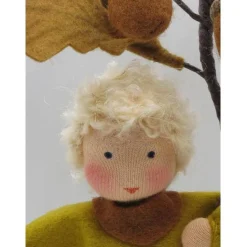 Eicheljunge - Blumenkind - Jahreszeitentisch - Waldorf Art- Art.Nr. HE29