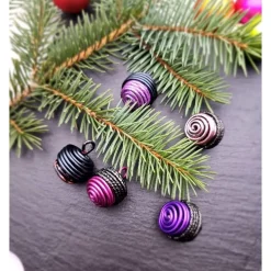 Eicheln 5er Set, verschiedene Farbkombis, Aludraht