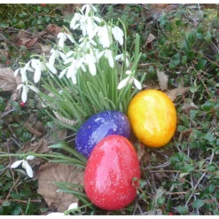 Ei,Ei,Ei, Ostereier aus Keramik, 3 Stück im Set