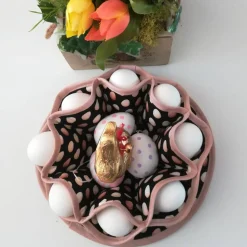 Eier - und Süßigkeiten Sammler aus Stoff ohne Dekoration