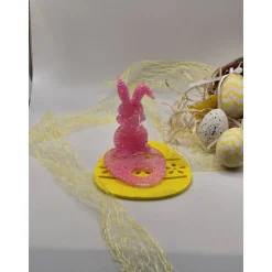 Eierhalter Hase Pink