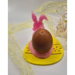 Eierhalter Hase Pink