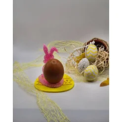 Eierhalter Hase Pink