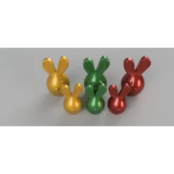 Eierhasen, Ostereier mit Ohren, 3D Gedruckt, Eierhase mit Stupsnase, Ostern, Osterdeko