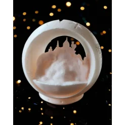 Ein Wintermärchen für Ihr Zuhause, (Ø 15 cm) – 3D-gedruckter PLA LED-Teelichthalter