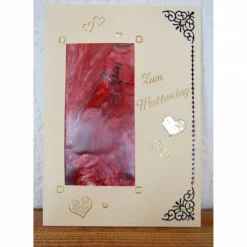 Eine besondere Karte zum Muttertag mit Original Encausticmalerei – Design  Ulrike Kröll