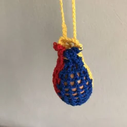 Eine Eierschleuder / Eiernetz / Ostereierschleuder / Ostereiernetz  Landesmeisterschaften Rumänien