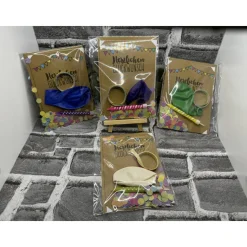 Eine Kleinigkeit zum Geburtstag | Geschenk To Go | Luftschlange | Karte | Luftballon | Kerze | Happy Birthday