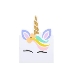 Einhorn Einladungskarten | Bastelset Einhorn | Kindergeburtstag Einladung basteln | Einhorn Einladung basteln | Einhorn