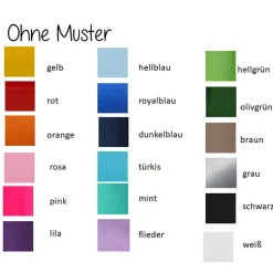 Einhorn Schultüte aus Stoff mit Namen und Motiv personalisiert / Farben nach Wunsch