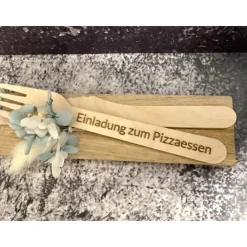 Einladung I Gutschein zum Pizzaessen