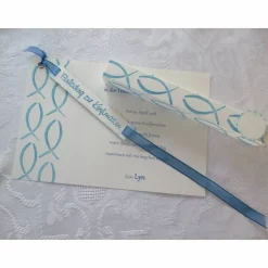 Einladung im Reagenzglas zur  Kommunion / Konfirmation / Taufe / Firmung