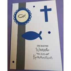 Einladung oder Grußkarte Kommunion