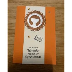 Einladung oder Grußkarte Kommunion