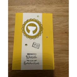 Einladung oder Grußkarte Kommunion