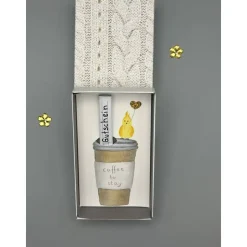 Einladung zum Kaffee – kreative Geschenkverpackung mit Coffee-to-stay-Becher