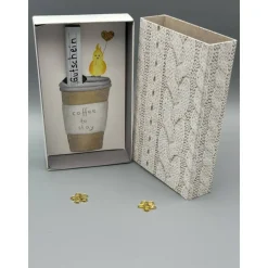 Einladung zum Kaffee – kreative Geschenkverpackung mit Coffee-to-stay-Becher