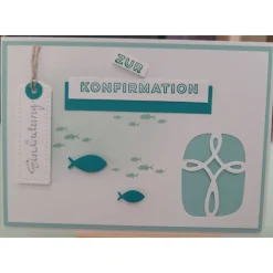 Einladungen zur Konfirmation, Kommunion, Firmung, Handarbeit