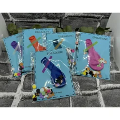 Einladungskarte | Handgemacht | Geburtstagseinladung | Geburtstag | Kinderparty | Party | ohne Umschlag