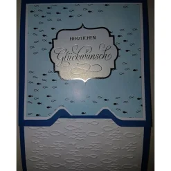 Einladungskarte Konfirmation Motiv: Fisch