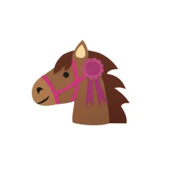 Einladungskarte Pferd Bastelset | Pferdegeburtstag oder Pferdeparty | Einladungskarte Pferd |  Einladungskarte basteln