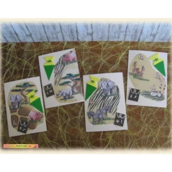 Einladungskarte Schulanfang, Einschulung, Tiere