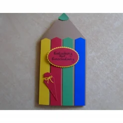 Einladungskarten Einschulung Schulanfang Einladungkarte Einladung Junge Mädchen Schule Stiftkarte Schule Schulstart