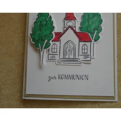 Einladungskarten Kommunion  Kirche Einladungskarte  Einladung Einladungen Mädchen Junge