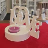 Einschieber für Teelichthalter - LOVE - Brautpaar - Valentinstag -
