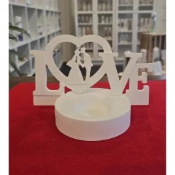 Einschieber für Teelichthalter - LOVE - Brautpaar - Valentinstag -