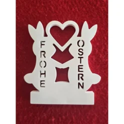 Einschieber für Teelichthalter - Frohe Ostern - Osterdekoration -