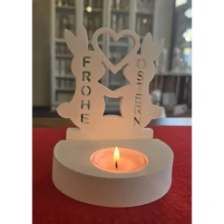 Einschieber für Teelichthalter - Frohe Ostern - Osterdekoration -