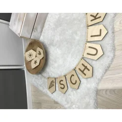 Einschulung | Schulanfang | Schulkind | Wimpelkette | Deko Kinderzimmer