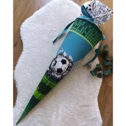 Einschulung - Schultüte * Fussball * personalisierbar