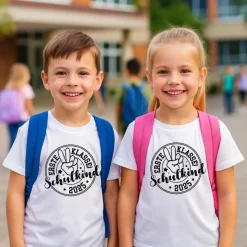 Einschulung T-Shirt Schulkind 2025 – Kinder T-Shirt unisex aus Baumwolle