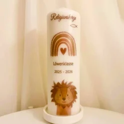 Einschulung zur Kerze, personalisierte Einschulungskerze | Geburtstagskerze für Kinder, Geburtstag, Geburtskerze, Kind.