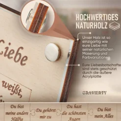 Einzigartige Erinnerungen gestalten Personalisierter Holz-Puzzle-Bilderrahmen für unvergessliche Momente Perfektes Gesch