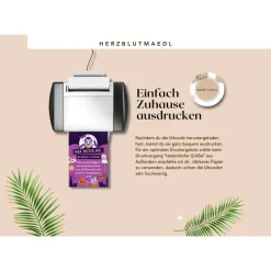 Einzigartige Halloween Haus Deko – Türschild mit Vampir Motiv in DIN A4 als Print | Kinder -Halloweenparty