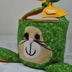 Einzigartiges Osternest mit Hasen,  Osterdekoration, Ostergeschenk