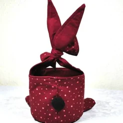 Einzigartiges Osternest mit Hasen,  Osterdekoration, Ostergeschenk