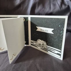 Eisbärmotiv / Geburtstagsbüchlein / Geschenkidee Geburtstag / Herzliche Botschaft / Geburtstag