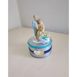 Eiserne Hochzeit Geschenk – Geldgeschenk & Dose zur Eisenhochzeit – Persönliche Geschenkidee