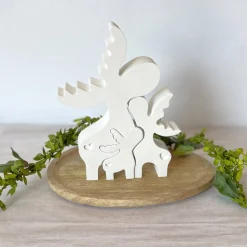 Elch * Rentier * Elchfamilie * Hygge * Dekoration * Skandinavisch