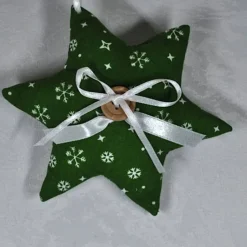 Elch, Stern und Engel im Set, Weihnachtsdekoration-grün