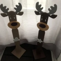 Elch zur Dekoration oder als Adventskalender