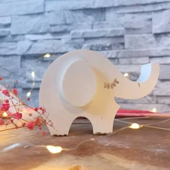 Elefant Deko, Raysin Elefant, Elefant, Elefanten, Elefant Deko, Elefant Taufe, Elefant personalisiert, Deko Elefant