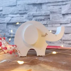 Elefant Deko, Raysin Elefant, Elefant, Elefanten, Elefant Deko, Elefant Taufe, Elefant personalisiert, Deko Elefant