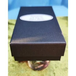 Elegante Schmuckschachtel/-Etui 12,7x6,8x3,4cm Geschenkverpackung Schlüssel-/Ketten-Anhänger Engel Ohrringe Schmuckset S