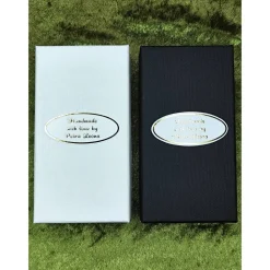 Elegante Schmuckschachtel/-Etui 12,7x6,8x3,4cm Geschenkverpackung Schlüssel-/Ketten-Anhänger Engel Ohrringe Schmuckset S